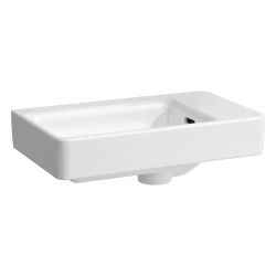 Pro S Lavabo 48x28x15 cm avec trou pour robinetterie à droite, Céramique, Blanc (H8159544001091)
