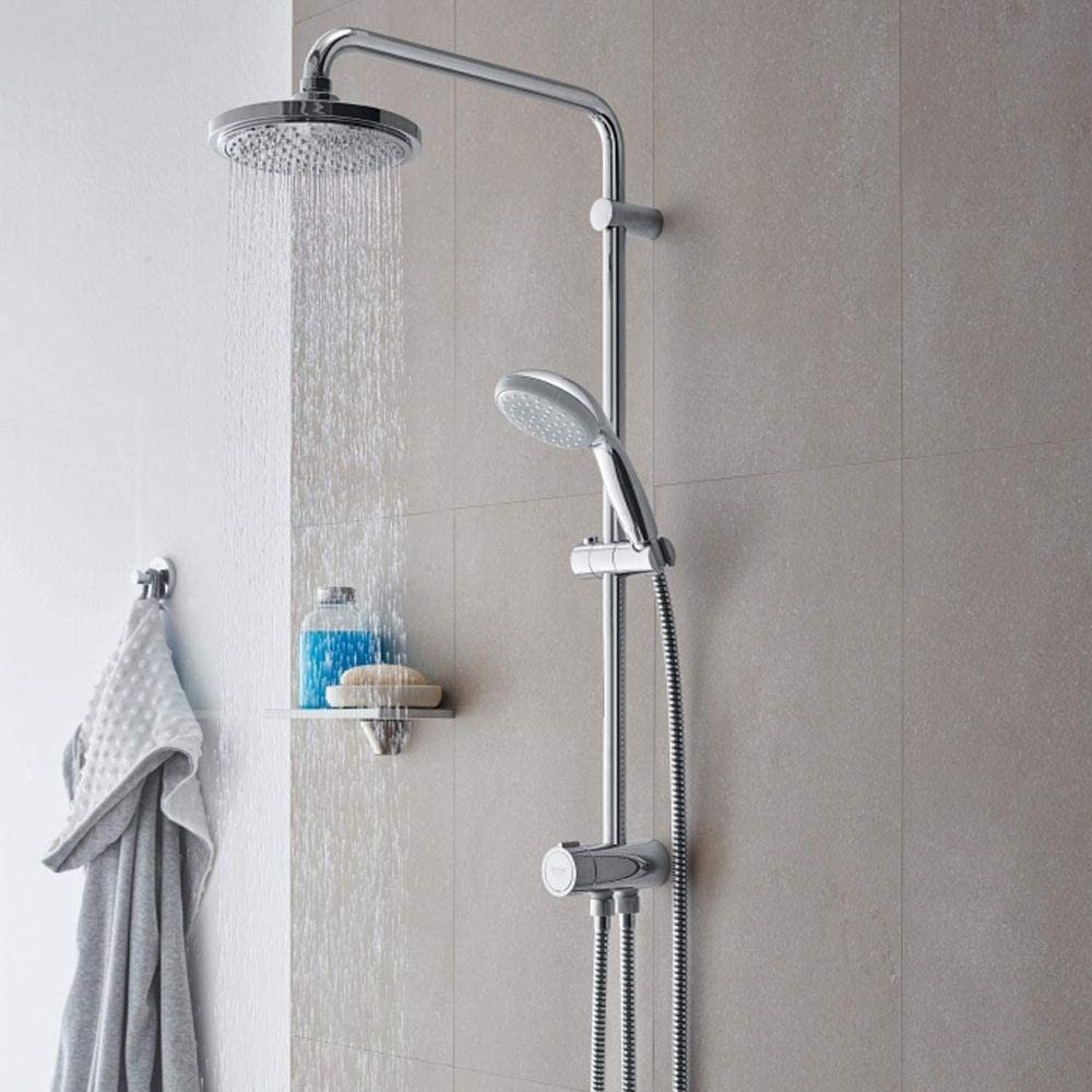 Grohe Eurosmart Ensemble de douche avec mitigeur mécanique et colonne