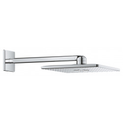 Grohtherm SmartControl Set de douche tout en 1 avec douche de tête 31cm + Douchette 1 jet, Chrome (34712000-310CUBE)