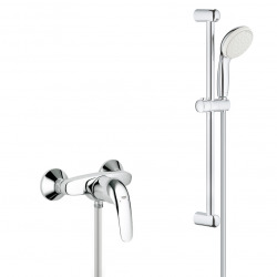 Pack Euroeco Mitigeur de douche + Ensemble de douche complet 3 jets Tempesta 100 (32740000-TEMPESTA)