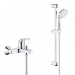 Pack Start Curve mitigeur monocommande bain / douche + Ensemble de douche complet 3 jets Tempesta 100 (23768000-TEMPESTA)