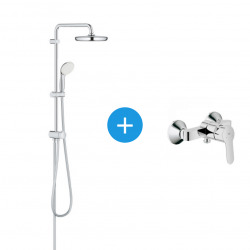 Colonne de douche RAINSHOWER SYSTEM 210 avec inverseur manuel