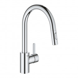 Kit Evier cuisine K400 à encastrer 965x500mm Acier inoxydable + Mitigeur douchette extractible 2 jets (31567SD0-SET5)
