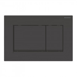 Duofix UP320 Pack Bâti-support + Plaque de commande Sigma30 noire (UP320-G)