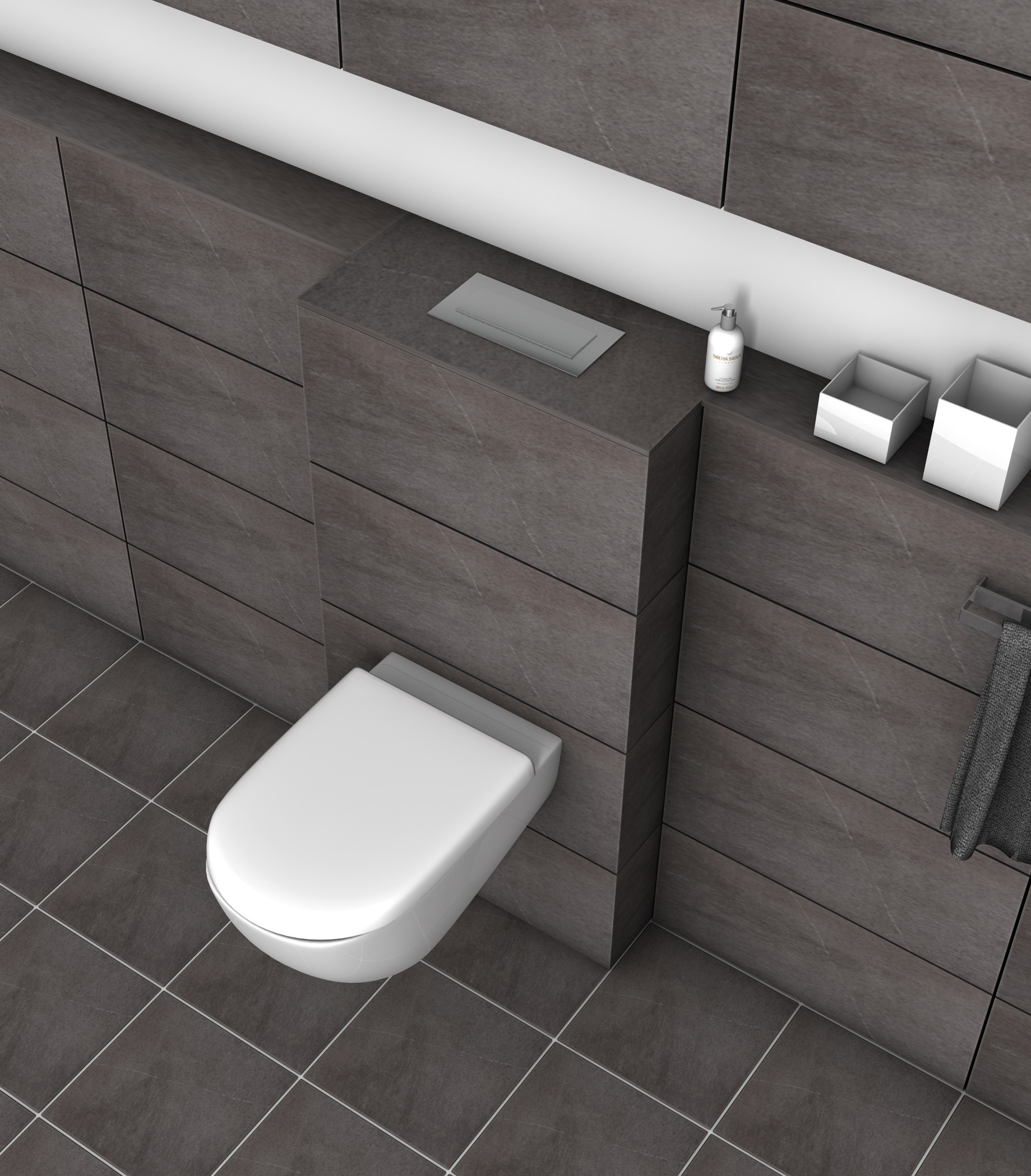 Swiss Aqua Technologies Infinitio Abattant de WC rectangulaire, Avec frein  de chute, Noir (SATINFP12BKM) - Livea Sanitaire