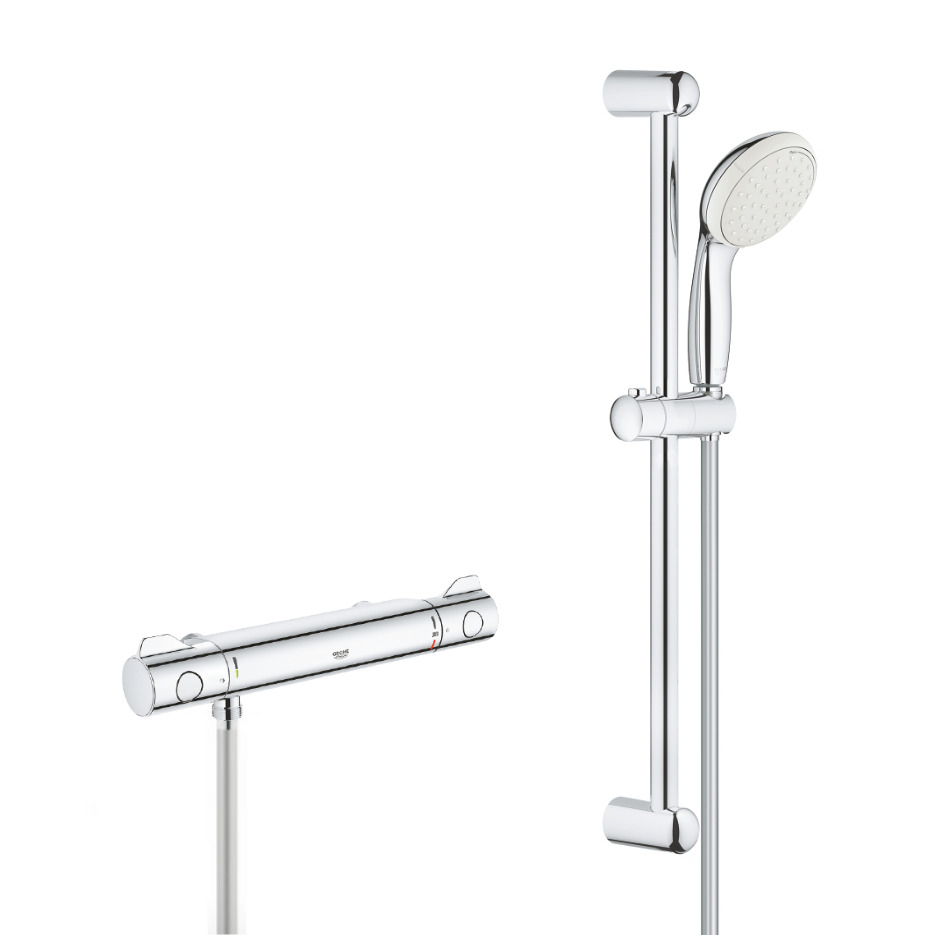 Mitigeur de douche à encastrer Grohe Grohtherm 1000