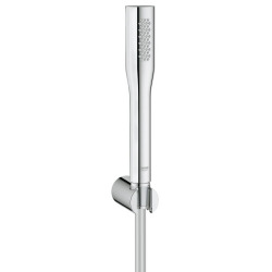 Set de douche Mitigeur monocommande 1/2’’ Concetto + Douchette stick 1 jet Euphoria Cosmopolitan, Chrome (32210001-Euphoria)