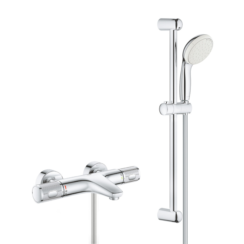 Mitigeur de douche GROHE Precision Feel avec colonne 34790000_26817000