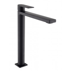 Set Vasque Infinitio à poser 50x40 cm + Mitigeur XL B-Way + Bonde, Noir mat (SATINF5040BKM-BWAY_BP)