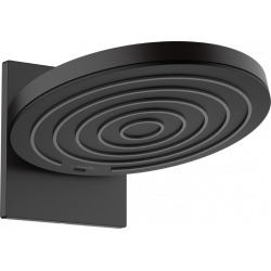 Pulsify Douche de tête 260 2 jets avec raccord mural, Noir mat (24150670)