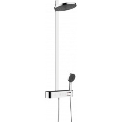 Pulsify Colonne de douche 260 2 jets avec mitigeur thermostatique ShowerTablet Select 400, Chrome (24240000)