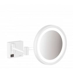 AddStoris Miroir cosmétique avec éclairage LED, Blanc mat (41790700)