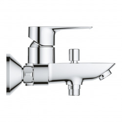  BauLoop Mitigeur bain/douche à levier, Chrome (23602001)