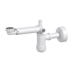 Siphon de lavabo Ravak, plastique, blanc (X01612)