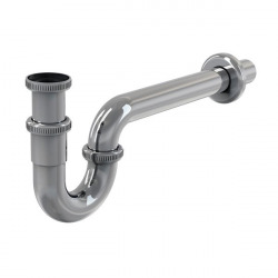 Siphon de lavabo en U, Chrome (X01436)