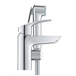 Eurosmart Mitigeur de douche monocommande taille S, avec douchette, Chrome (23124003)  Eurosmart Mitigeur de douche monocommande taille S, avec douchette, Chrome (23124003)