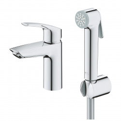 Eurosmart Mitigeur de douche monocommande taille S, avec douchette, Chrome (G-23124003)