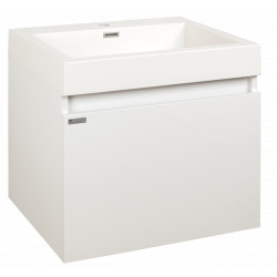 Verona Meuble de salle de bain avec vasque 60x48 cm blanc (VERONA60WH)