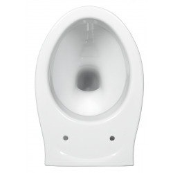 S-line Pro WC suspendu avec vidange horizontal + Abattant, Blanc (K588-003)