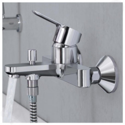 Grohe Mitigeur monocommande 1/2&apos;&apos; bain/douche, Chrome (MitigeurBD1)