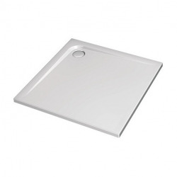 Receveur Ultra Plat Carré 80x80cm, Blanc (K517201)