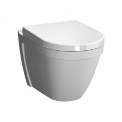Pack WC Bâti support Duofix + WC Vitra S50 + Abattant softclose + Plaque blanche (VITRAS50Geb3)