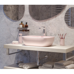  Infinitio Gobelet en céramique, Rose mat (SATDINFI27RU)