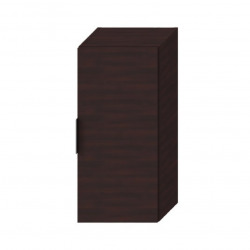 Cube Armoire de salle de bain 75cm avec porte fermeture softclose, Chêne foncé (H4537111763021)