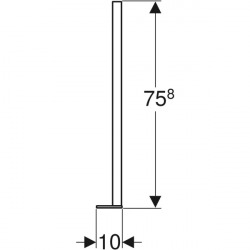 Duofix Pack de pieds supports avec grande plaque de pied, pour chape de 0 à 20 cm de hauteur (111.849.00.2)