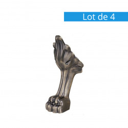 Pieds pattes de lion pour baignoire Laguna, Bronze (NDNOHYZE1700BR)