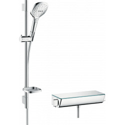 Combi 0,65 m s ruční sprchou Raindance Select E 120 3jet, bílá/chrom