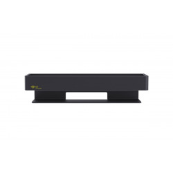 Panier de douche 30 cm en laiton massif, Noir (SATDPOL30MC)
