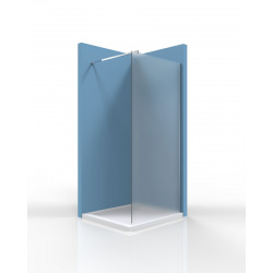 Paroi de douche à l'italienne 97x200 cm Walk-in (SIKOWI100MS)  Paroi de douche à l'italienne 97x200 cm Walk-in (SIKOWI100MS)