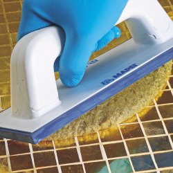  Kerapoxy Design Mortier époxy décoratif, antiacide, Joint carrelage mosaïque, piscine et plus, Anthracite (MAPXED3114)