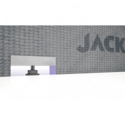 Jackoboard Wabo Panneau d'habillage pour baignoire, 177x60cm avec pieds réglables (4500148)