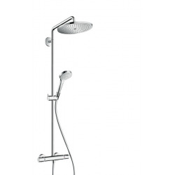 Croma Select S, Set de douche, Showerpipe Croma 280 1jet, chromé (HG-26790000)