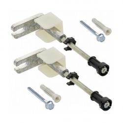 Pack WC Bâti-support UP320 + WC sans bride Bello + Abattant softclose + Plaque Sigma20 Chrome (GebBello-P)
