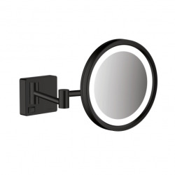 AddStoris Miroir cosmétique avec éclairage LED, Noir mat (41790670)