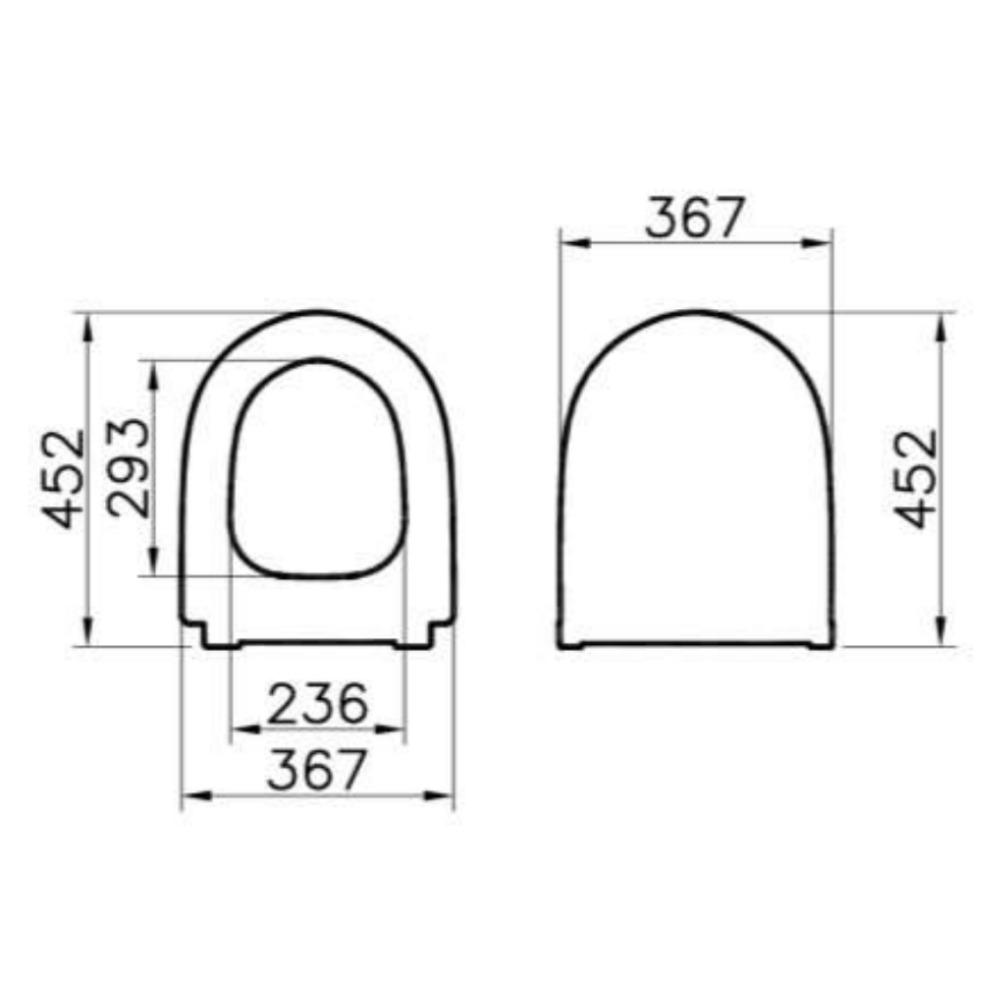 TOILETTE BIDET SUSPENDUE RIM-EX SATINF011RREXPBFCT SWISS AQUA TECHNOLOGIES  - Queramic France