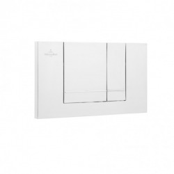 Pack WC Bâti-support Villeroy & Boch Viconnect + WC sans bride Lucco + Abattant frein de chute + Plaque Blanche ViConnectAvva-2