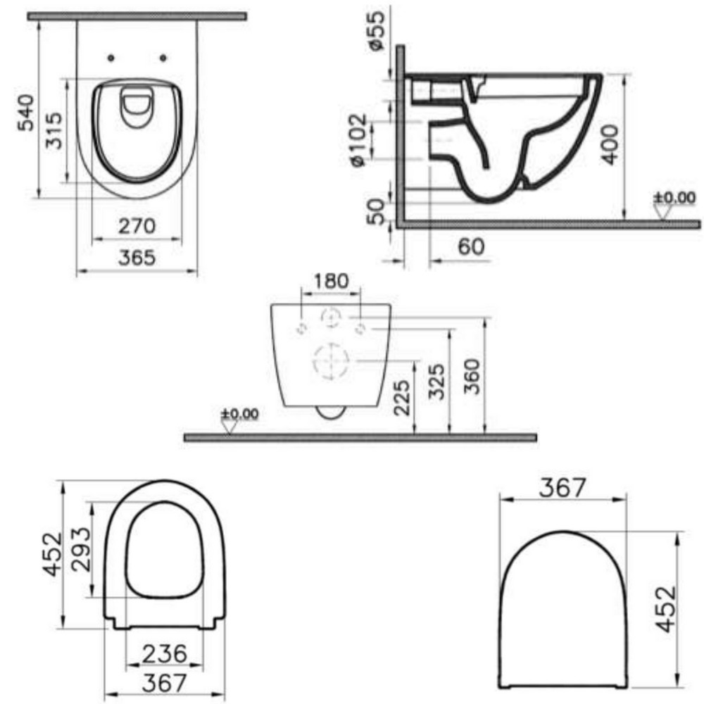 Flotteur wc suspendu – Fit Super-Humain