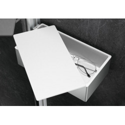  Select+ Étagère de rangement pour montage sur profilé mural, sans perçage, Argent mat (SL2201087)