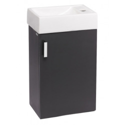 Petit Vanity Unit avec porte réversible, lavabo 