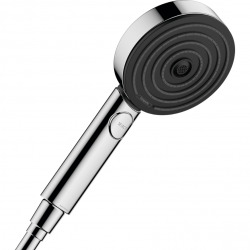 Pulsify Select S Douchette à main XXL Performance 105mm avec 3jet, Chrome (24101000)