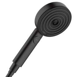 Hansgrohe Pulsify Select Douchette à main 105 3 jets Relaxation, Noir Mat (24110670)