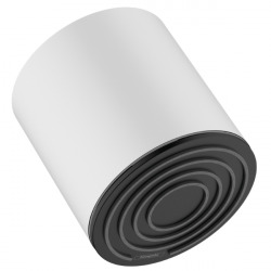 Pulsify S Douche de tête EcoSmart 105mm, Blanc mat (24132700)