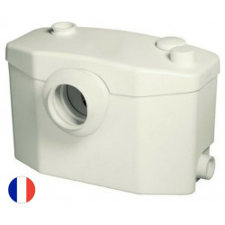 Sanipro Sanibroyeur - Broyeur sanitaire adaptable sortie horizontale, Blanc (0100900)