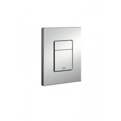 Pack WC Bâti autoportant Rapid SL + WC sans bride Serel + Abattant softclose + Plaque chrome mat (ProjectSM26-5)
