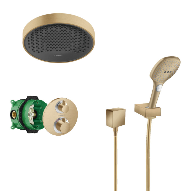 Hansgrohe Ecostat S Set de douche encastré thermostatique haut de gamme