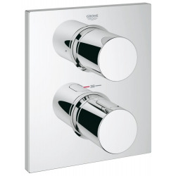 GROHTHERM F - Set de finition thermostatique avec inverseur 2 sorties au dessus (27618000)